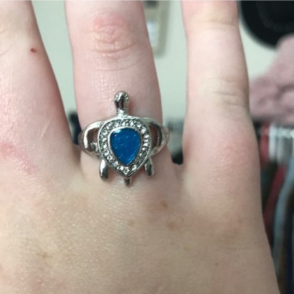 Turtle ring size9 - Picture 3 of 11